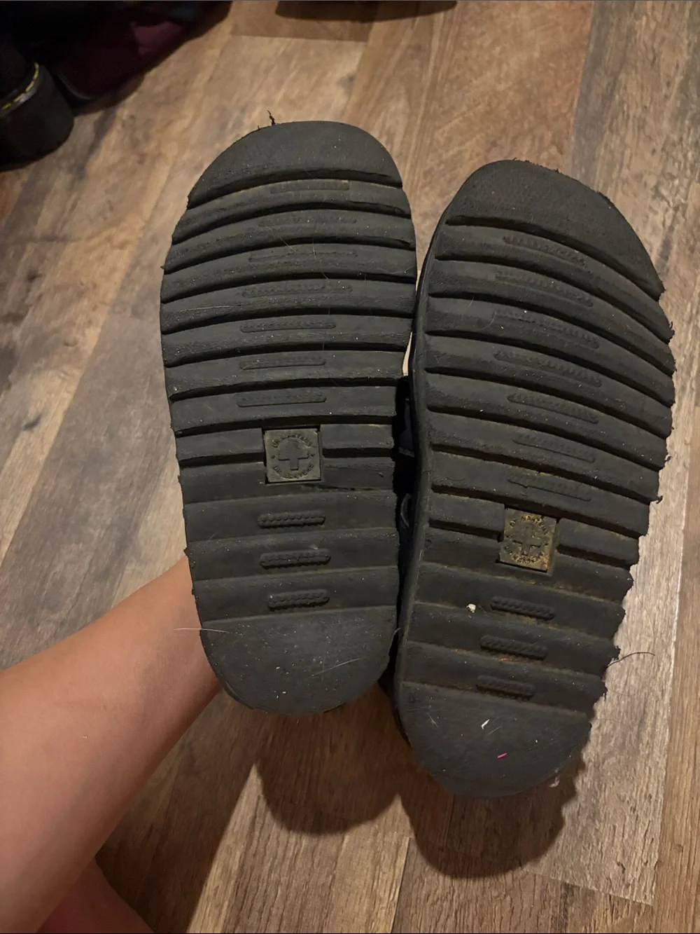 Dr Marten’s Black Strappy  Sandals